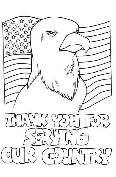 Coloring Pages For Veterans Day Printable